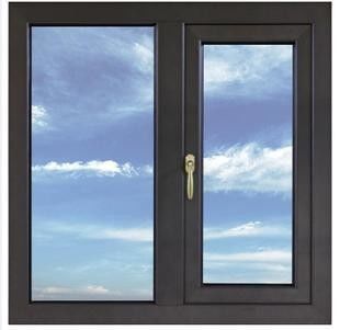 Vetro vuoto impermeabile d'apertura esterno di Windows della stoffa per tendine di alluminio